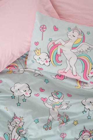 Cotton Box Junior Tek Kişilik Nevresim Takımı Twinka Pembe Pembe