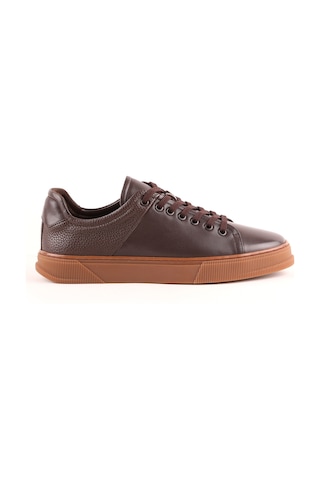 Lbr H1014 Erkek Deri Casual Ayakkabı Kahve Kahve