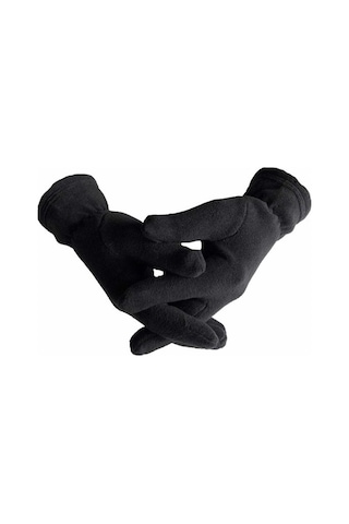 Erkek Siyah Kışlık Termal Polar Eldiven Siyah