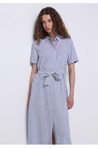 Colins Regular Fit Kadın Mavi Elbise Cl1068244 Q1.v1 Ble Mavi