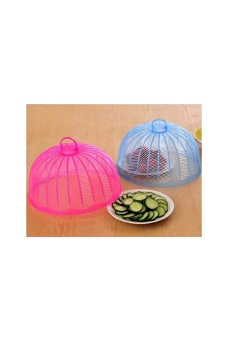 Plastik Yemek Ekmek Koruyucu Cibinlik Sineklik 19 x 7 CM