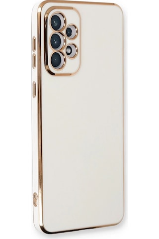 Gld-spt- Newface Samsung Uyumlu Galaxy A53 5g Kılıf Volet Silikon - Beyaz