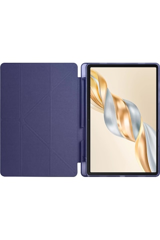 Honor Pad X9a 11.5 Inç 2025 Tablet Uyumlu Kılıf Katlanır Kalemlikli Standlı Uyku Modlu Akıllı Kapak Kapaklı Kılıf