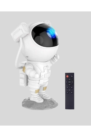 Bluetooth - 231 - Müzikli Astronot Projeksiyon Lambası Yıldız Ve - Csmo-tex - Ay Efektli