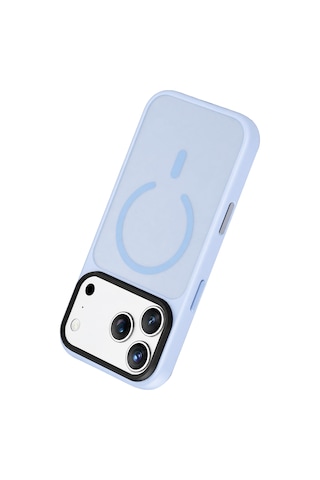 Joko - 989 - Apple İphone 18 Pro Megane Magsafe Kapak - - Csmo-tex - Sierra Blue