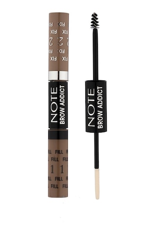 Note Cosmetics Brow Addict Fix&Fill Kaş Farı ve Maskarası 2'si 1 Arada - 01 Dark Blonde