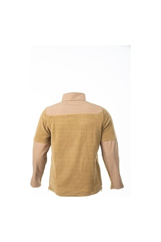 Karcamp 5 Cepli Cep Kapaklı Unisex Polar Mont Ceket Bej