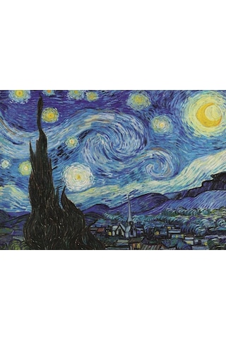 Art Puzzle 1889 Yıldızlı Gece 1000 Parça Puzzle 5202