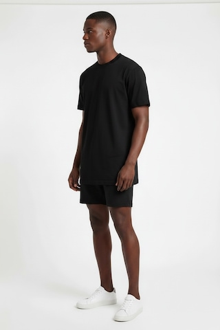 Blow Up Basic Siyah Erkek T-shirt 141046