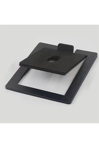 Flybuy Hoparlör Destek Tabanı - Masaüstü Alt Standı - Siyah Karbon Çelik
