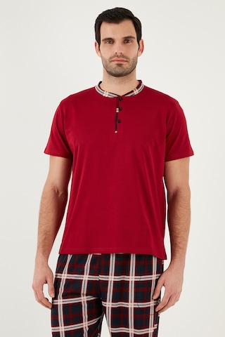 Buratti Erkek Pijama Takımı 60961007 Bordo