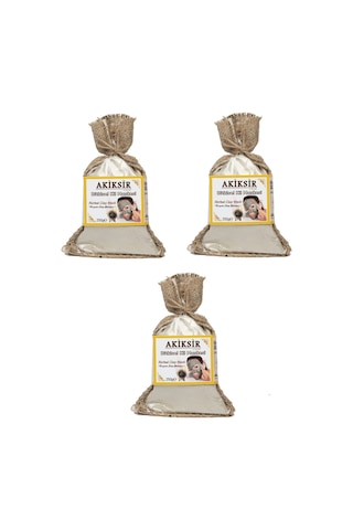 Akiksir Bitkisel Kil Maskesi 3 x 250 G