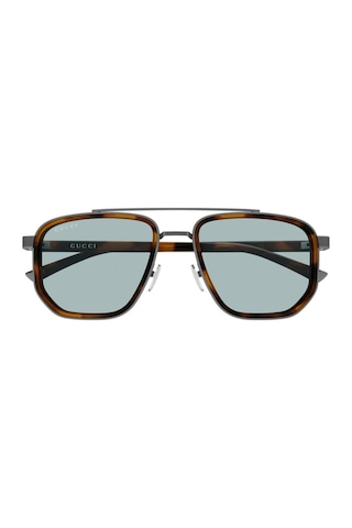 Guccı 2073s 002 55-19 Güneş Gözlüğü Kahverengi