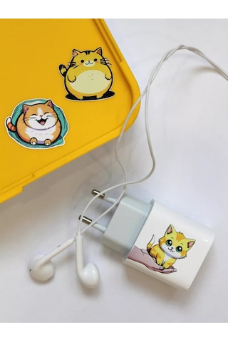 Ju Style Çok Kullanımlı Vinil Kedi Çıkartmaları 208785288