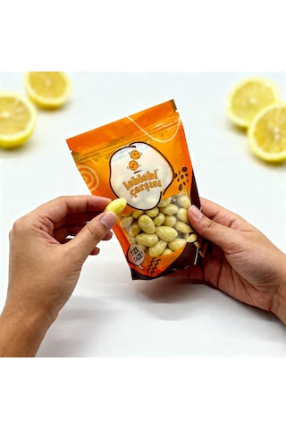 Limon Aromalı Badem - 750 Gr