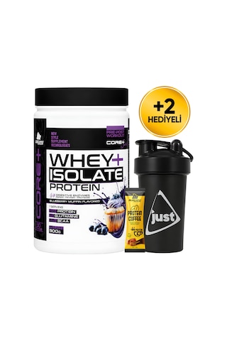 Mustang Nutrition Core+ Series Isolate Whey Protein Tozu 900 Gr 30 Servis Yaban Mersinli Kek + Shaker + Protein Kahve Hediyeli Diğer