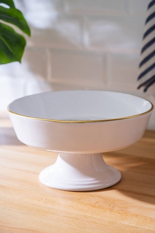 Acar Feel Good Ayaklı Sunum Tabağı - 23 Cm