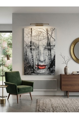 Tablo 60x90 Cm Büyük Boy Kafe Ve Salon Hediyelik Duvar Aksesuarı Açık Kum
