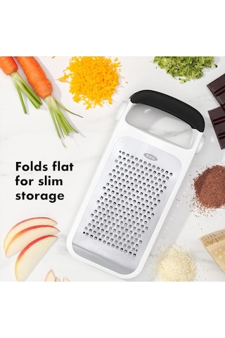 Oxo Good Grips İşlenmiş Paslanmaz Çelik Çift Taraflı Rende, Peynir Ve Daha Fazlası İçin Diğer