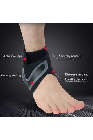 Flybuy Tırmanma Spor Siyah Sıkıştırma Sağ Özellikler: Önleyici Mavi M, Koruyucu Koruma Futbol Dişli, Burkulma Bileği Basketbol Ayak Ayak Açık Xg Çok Renkli