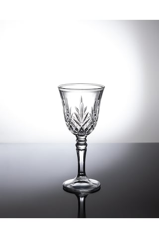 Madame Coco Dublin 4'lü Şarap Kadehi Seti - 240 Ml - Şeffaf 8684427129685 Çok Renkli