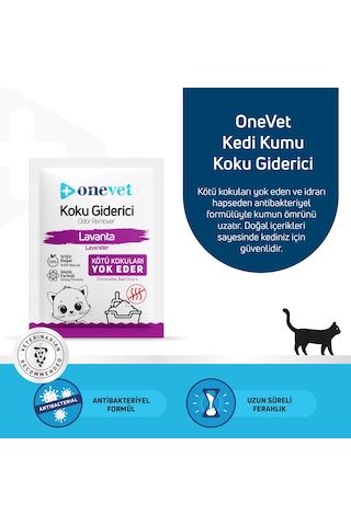 Onevet Kedi Kumu Koku Giderici 15x25 Gr Lavantalı