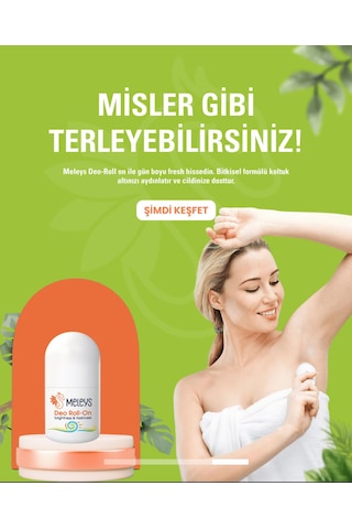 Meleys Ter ve Koku Önleyici Roll-On Deodorant 50 ML
