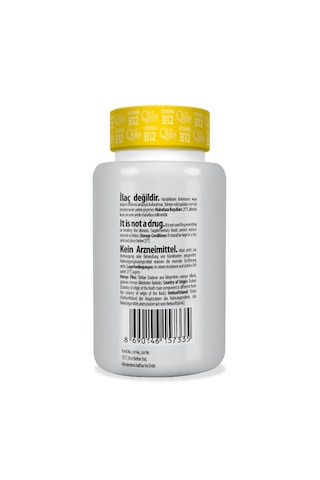 Vitamin B12 - Metilkobalamin B12 Vitamini 1000 Mg 60 Kapsül