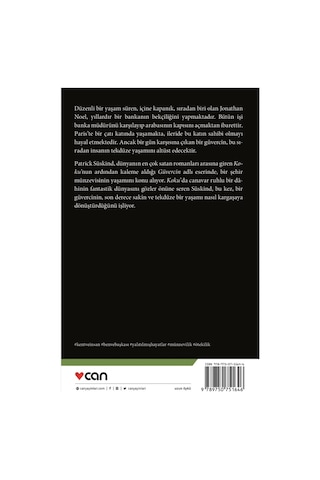 Güvercin - Patrick Süskind - Can Yayınları