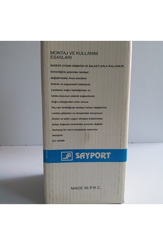 Sayport 250watt Civa Buharlı Lamba