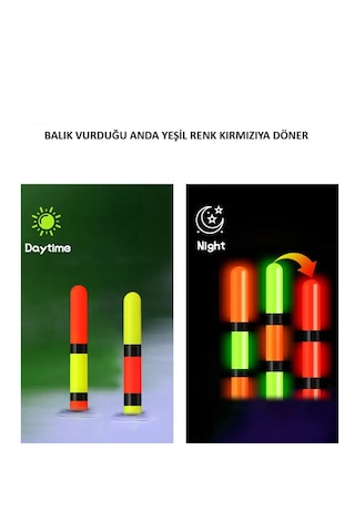 Renk Değiştiren Işıklı Şamandıra Akıllı Olta Şamandrası 2gr