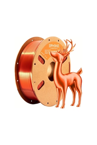 Brightnova Eryone 200g Pla Ultra 3d Yazici Icin Premium Silk Red Copper Filamenti 1.75mm 200g