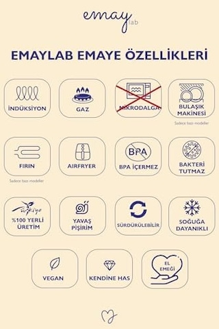Mood Emaye Kupa 400ml Açık Ahşap