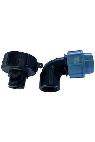 Suntek S60x6 Bahçe Ibc Tankı Adaptörü Tank Sağ-iç-dn25