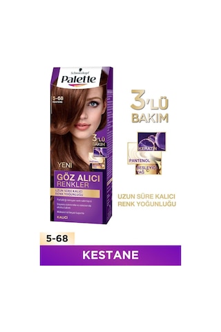 Palette Göz Alıcı Renkler 5 - 68 Kestane X 2 Adet