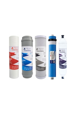 Açık kasa 5 aşamalı Master Membranlı su arıtma filtresi