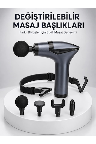 Aktüel 3in1 Taşınabilir Şarjlı Titreşimli Masaj Cihazı Çok Fonksiyonlu Yeni Nesil Çok Renkli