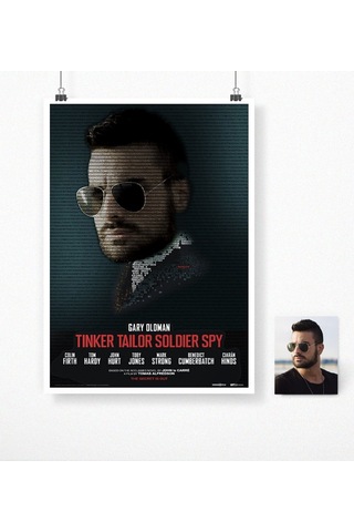 Bk Gift Kişiye Özel Tinker Tailor Soldier Spy Film Afişi Poster 50 X 70 Cm.