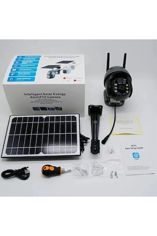 4g Speed Dome 360 Hareketli Solar Güneş Enerjili 1080p Ip Kamera-136019