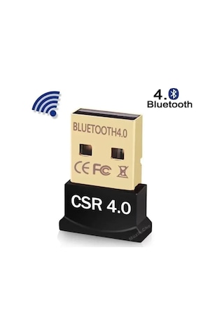 Kumsal Concept Bluetooth V4.0 Usb Dongle Adaptör 20m Mesafeli Csr 4.0 Tak Çalış