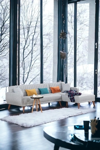 Beringen Köşe Koltuk - Gri