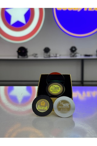 Mate Logo Projektör -renkli Logo- Yeni Nesil Işıklı Reklam Projektörü