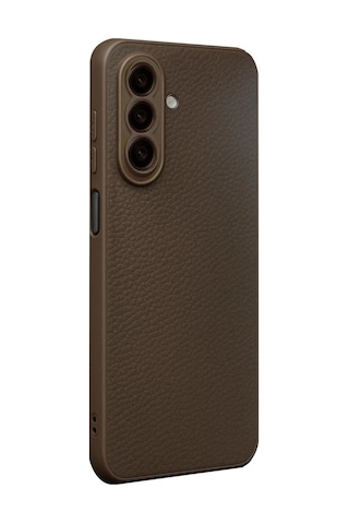Samsung Galaxy A57 5g Thermax Silikon Kılıf - Kahverengi