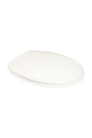 Standart Klozet Kapağı Kolay Montaj Dayanıklı Plastik Universal Uyumlu Tasarım Sarı