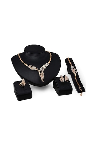 2020 Moda Kolye, Tam Takı Seti 18 Gp Sevgililer Günü