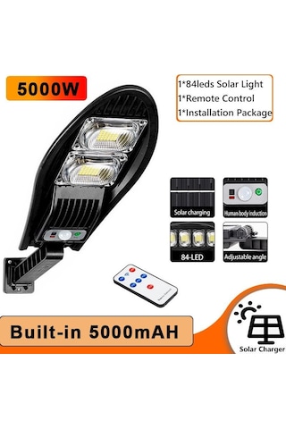 10000w 168led Yükseltilmiş Güneş Sokak Lambası Açık Su Geçirmez Led Bahçe Duvarı Ayarlanabi Solar Lamba Dahili Bahçe Ayd. 56671513