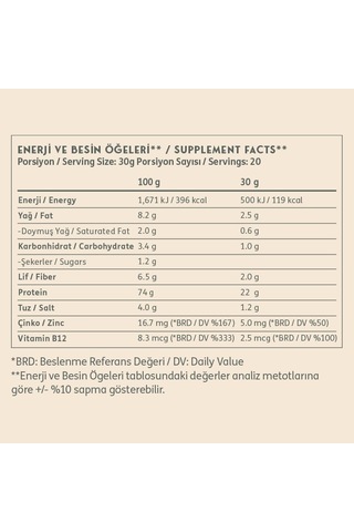 Clean Powders Vegan Protein 600 Gr Kahve