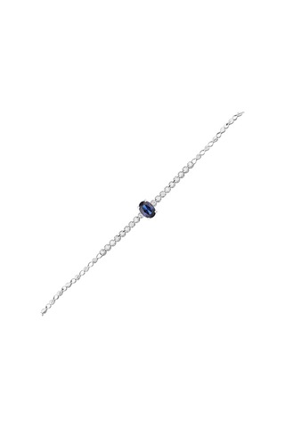 1.10 Karat Safir Pırlanta Bileklik - Hrd Sertifikalı