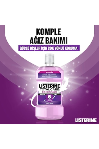 Listerine, Care, Diş Koruyucu, 6 Etkili Florürlü Ağız Bakım Ürünü, Hafif Tat, Sıfır , Nane Aromalı, 250ml Sku: Smg8690010388384