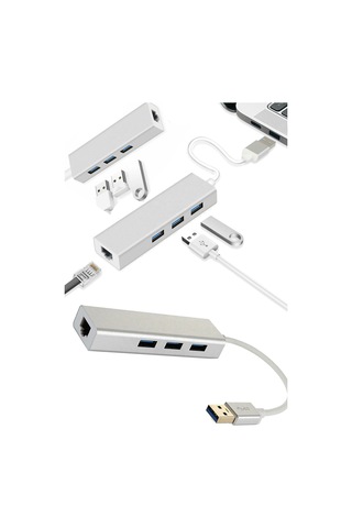Usb Ethernet Dönüştürücü Çevirici Çoğaltıcı Usb Çoğaltıcı Cihazı Rj-45 Dönüştürücü Aparat